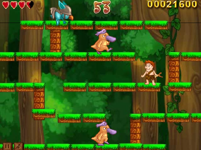 Cave Man Game|Play Online Games Free |Ozzoom Games